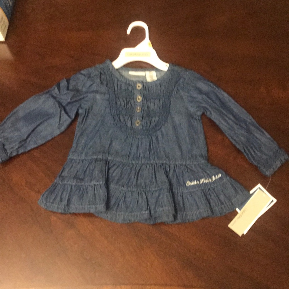 Calvin Klein Jean top NWT 12mo